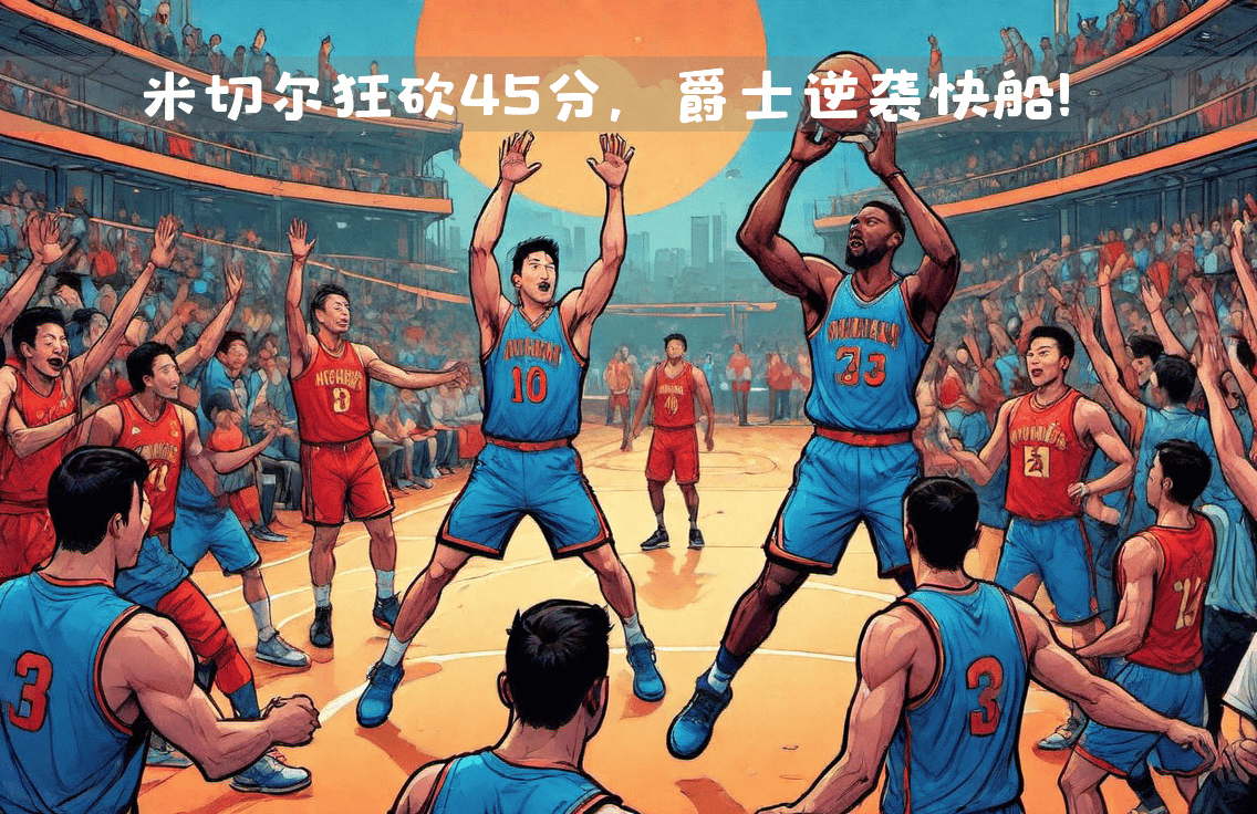 PG电子官方-爵士队与快船队激战，最后时刻压制对手