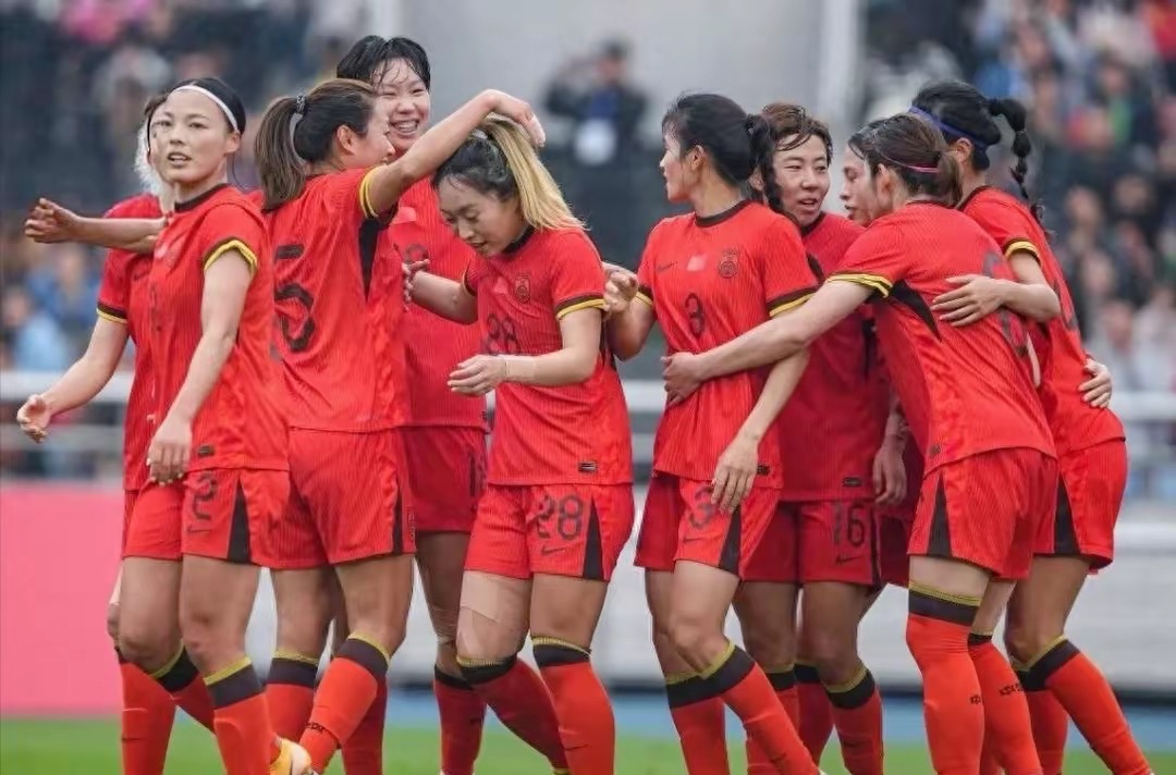 中国女足再度闪耀,赢得比赛 中国女足再度闪耀,赢得比赛